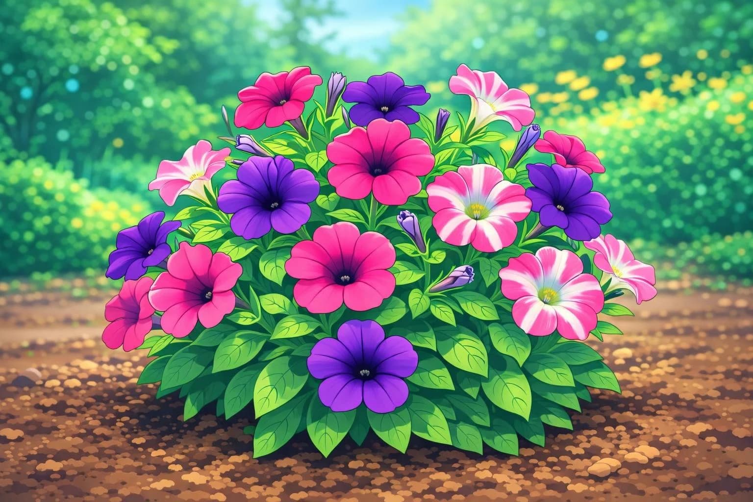 Petunia illustration