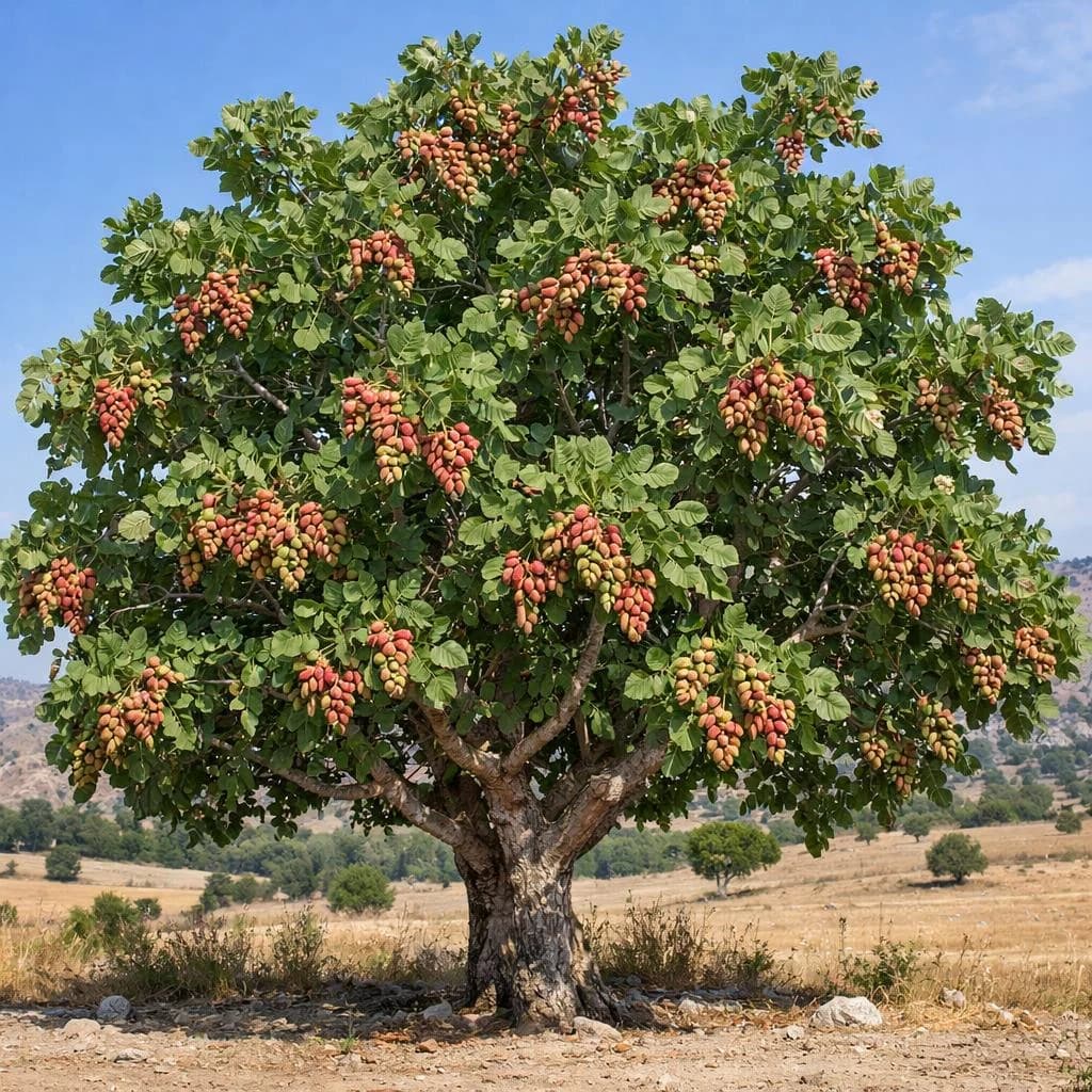 Pistachio mature