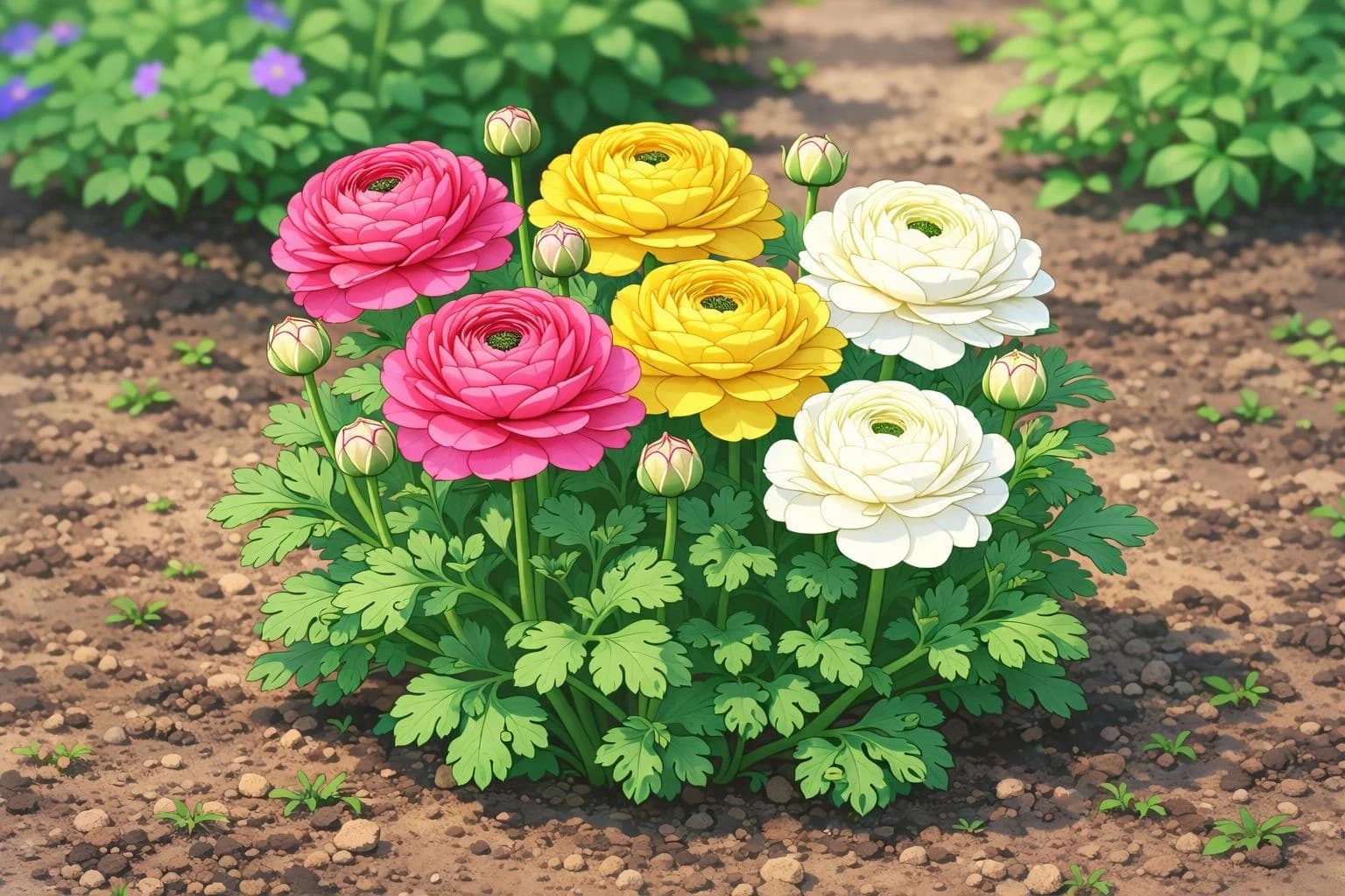 Ranunculus illustration
