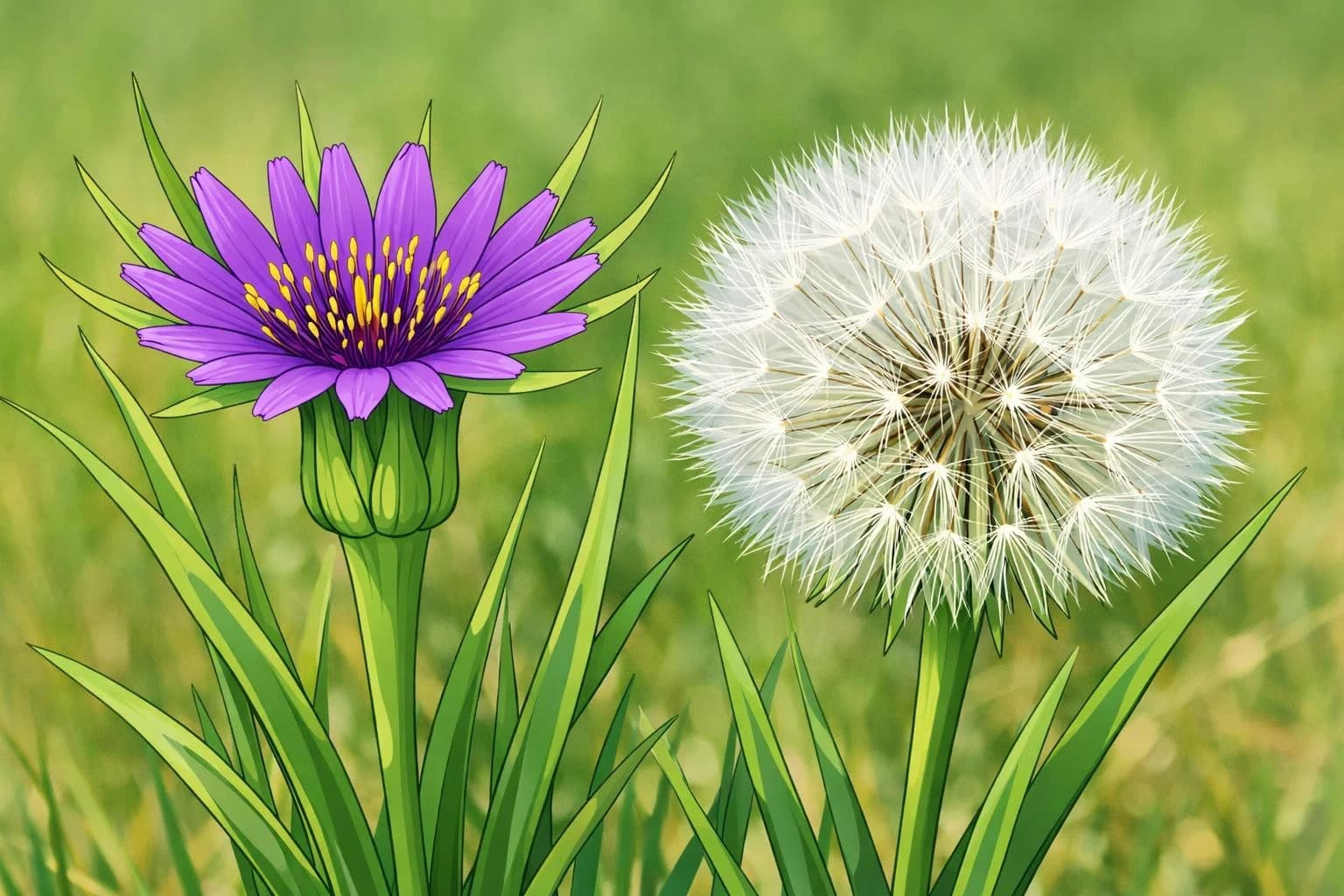 Salsify illustration