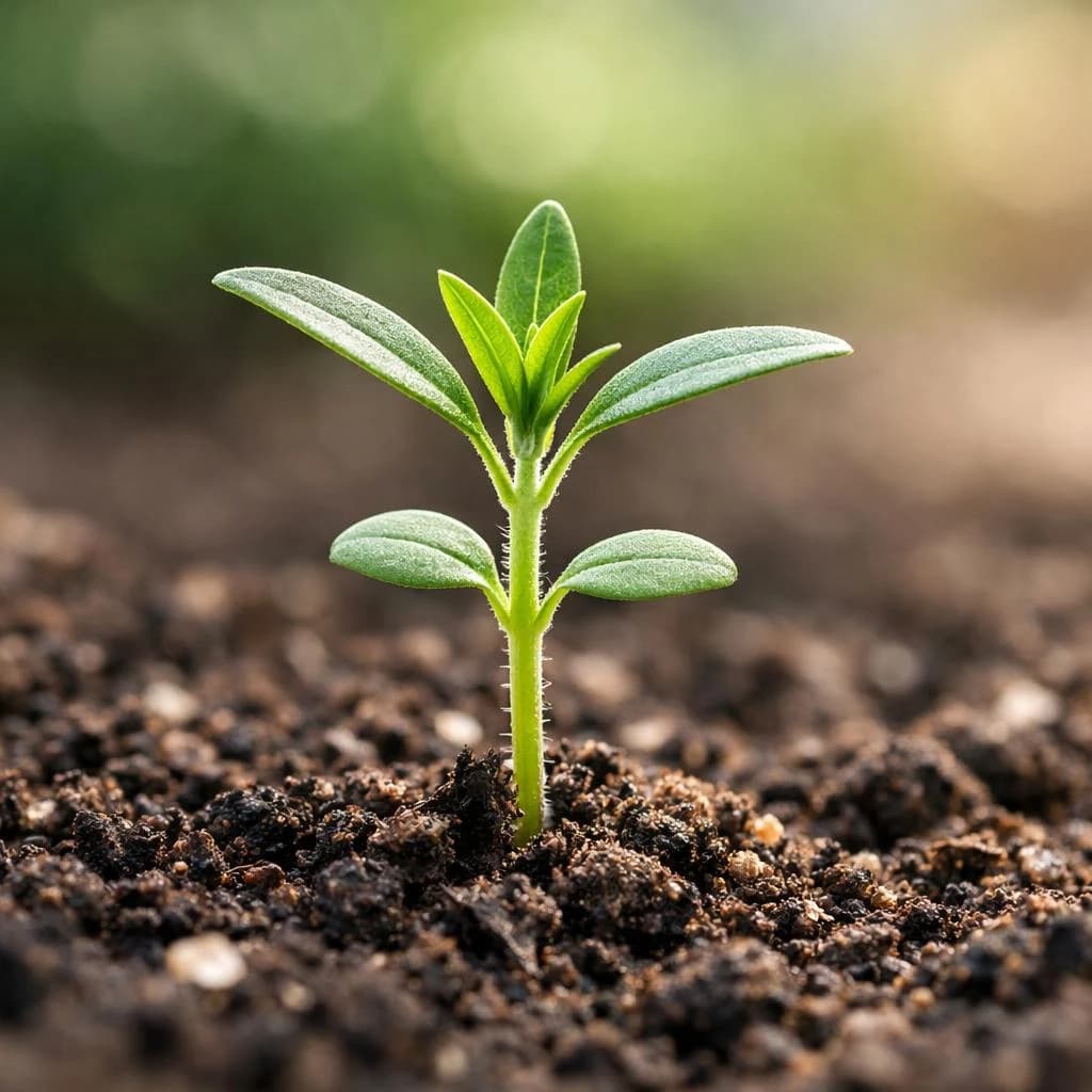 Savory seedling
