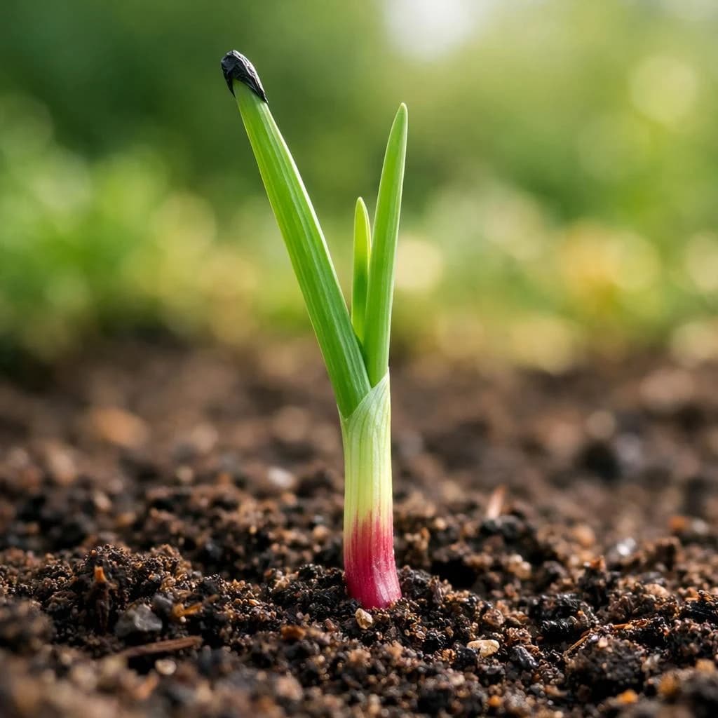 Scallion seedling