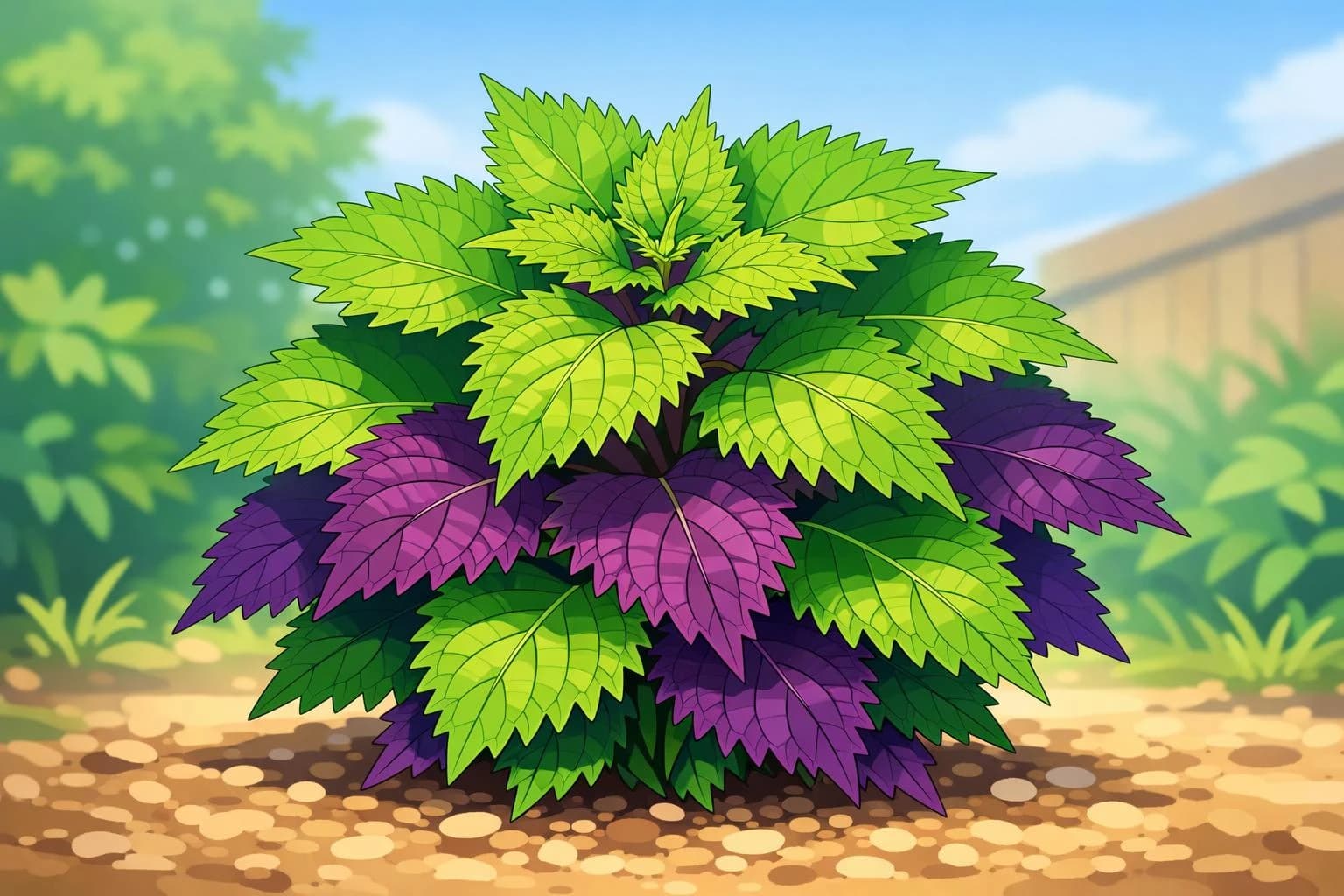 Shiso illustration