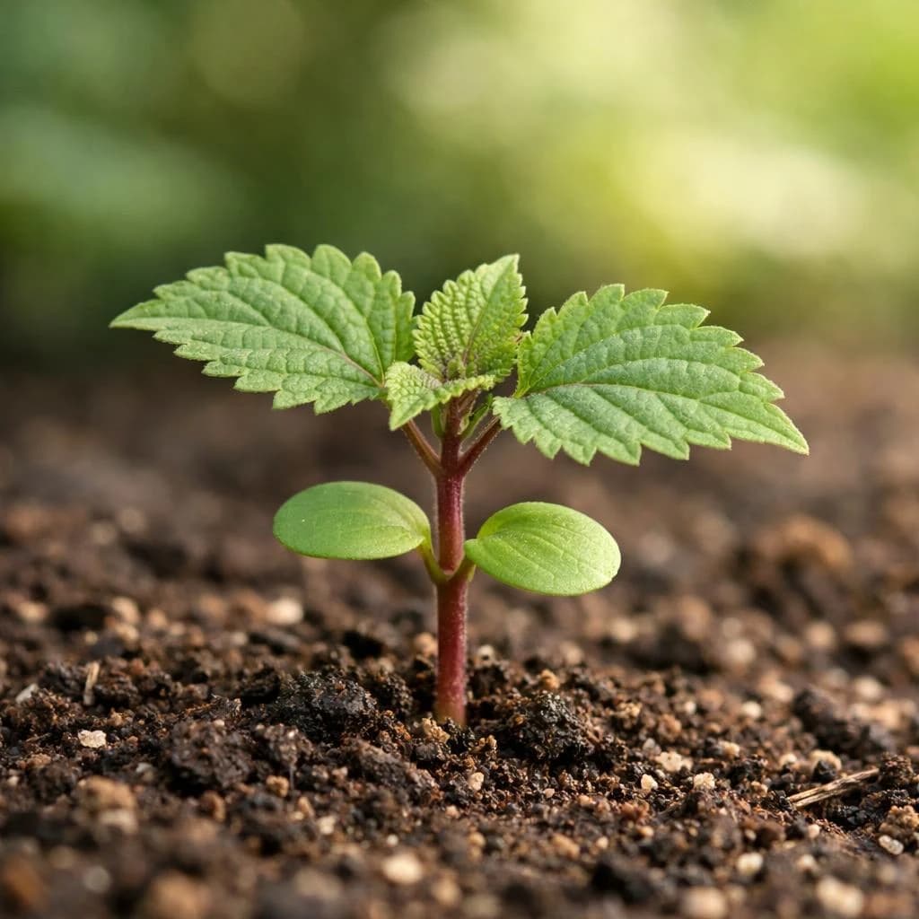 Shiso seedling