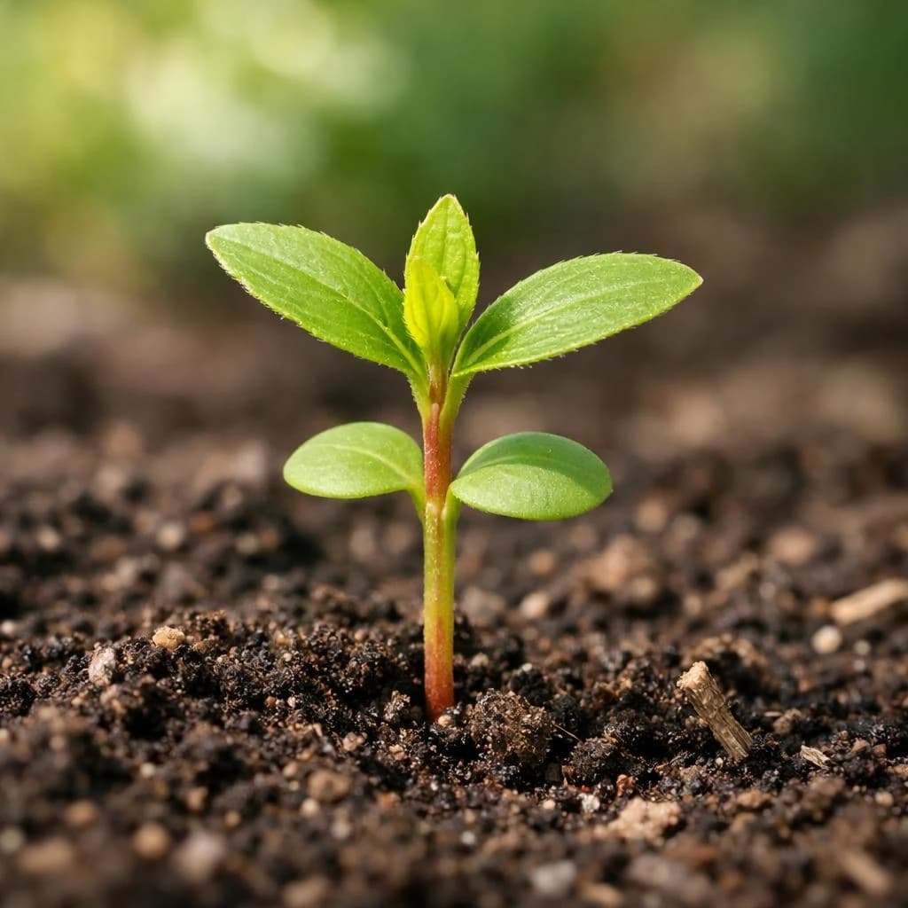 St. John's Wort seedling