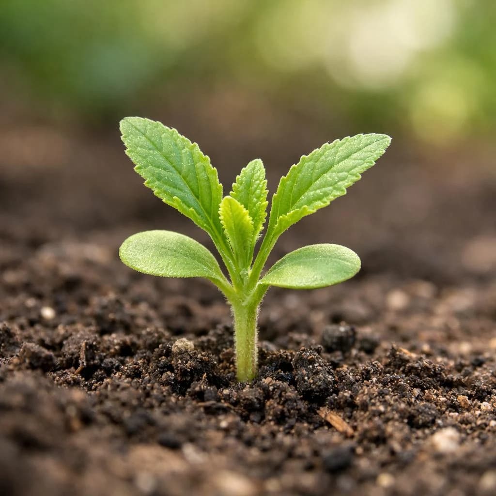 Statice seedling
