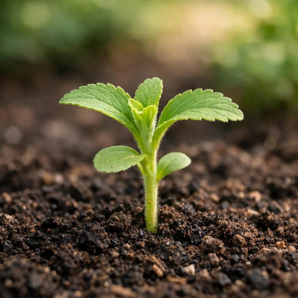 Stevia seedling