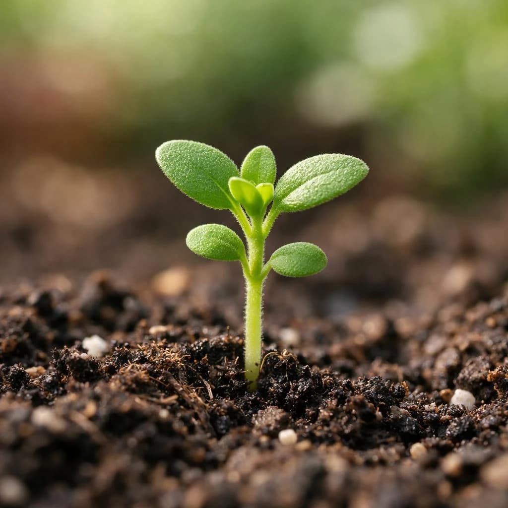 Thyme seedling