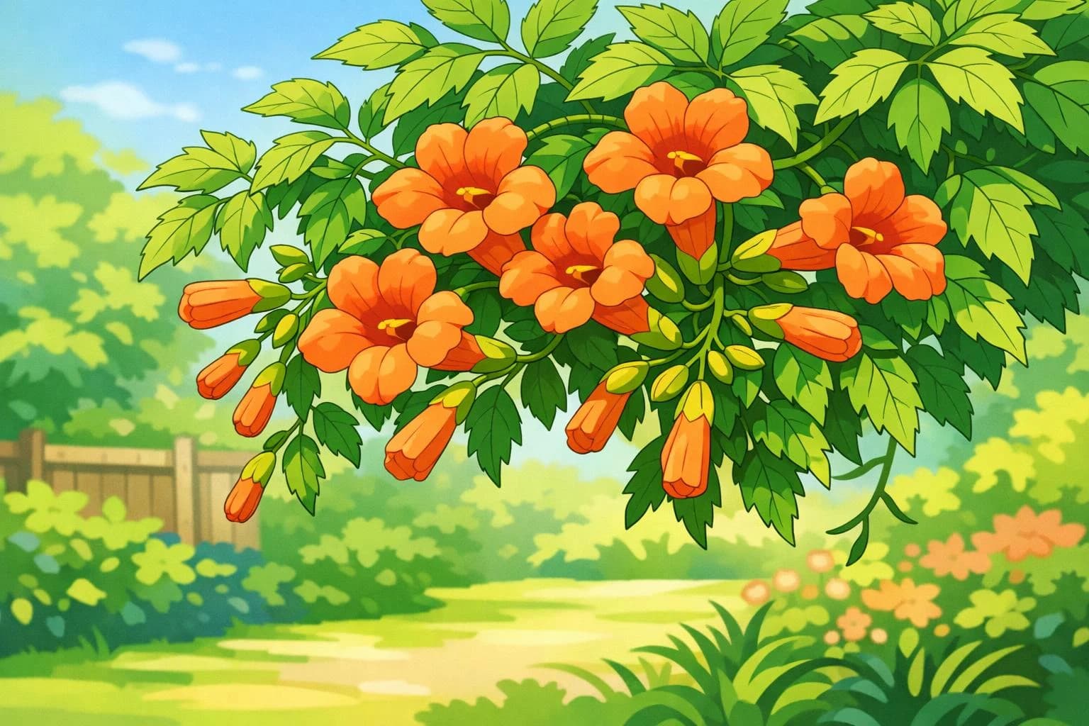 Trumpet Vine