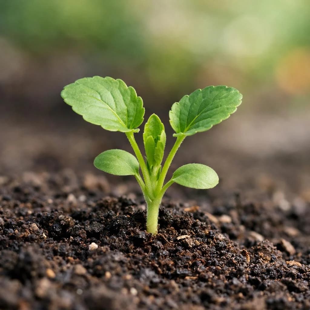Viola seedling